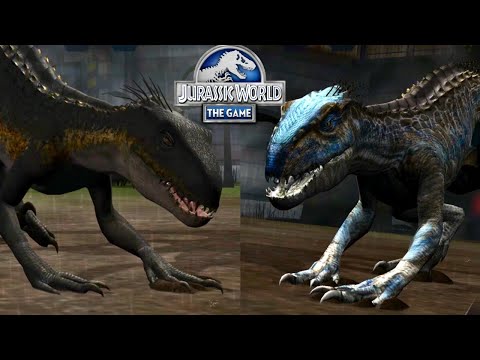 INDORAPTOR VS INDORAPTOR GEN 2 IN JW - Jurassic World :APEX HYBRID BATTLE