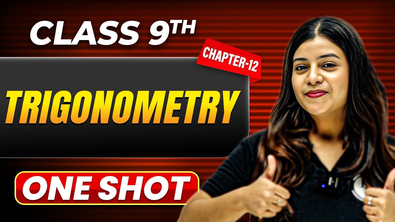 TRIGONOMETRY in One Shot | Class 9 Maths | ICSE Board