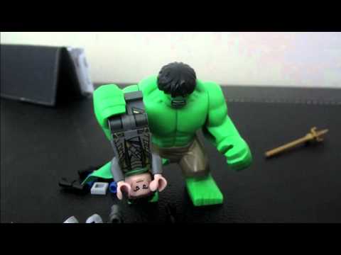 Hulk vs Loki LEGO