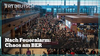 Nach Feueralarm: Chaos am BER