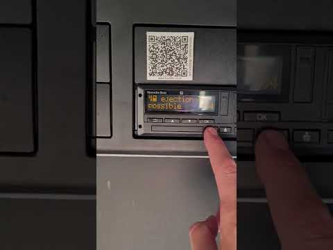 eject not possible merc tacho