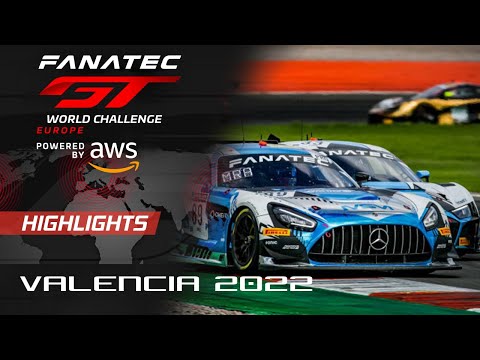 45m Highlight Show | Valencia | Fanatec GT World Challenge Powered by AWS 2022