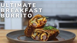 French Toast Breakfast Burrito