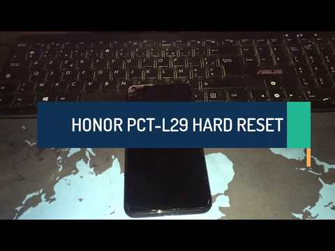 honor pct l29 hard reset
