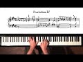 Bach Prelude and Fugue No.4 Well Tempered Clavier, Book 1 with Harmonic Pedal