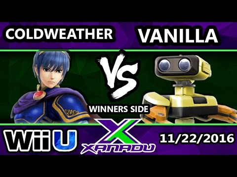 S@X 177 - Coldweather (Marth) Vs. Vanilla (ROB, Falco) - SSB4 Tournament - Smash for Wii U - Smash 4