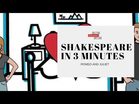 Animated Shakespeare: Romeo and Juliet in 3 minutes by Cassidy Cash