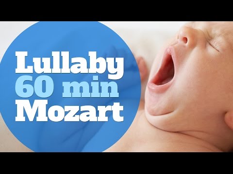 Lullaby for Babies 60 min Music Therapy - Baby Sleep Music - Mozart Flute & Harp - Playlist