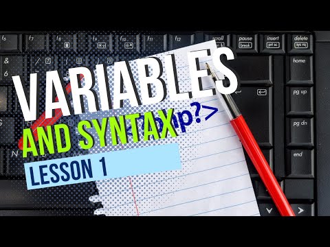 Lets Talk Php Php Programming Basics Syntax And Variables