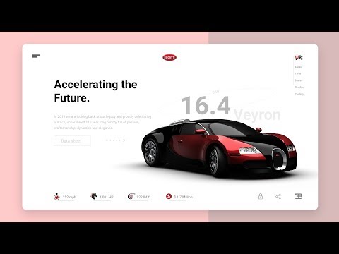 Web Design In Adobe XD | How To Make Website UI Design Using Adobe XD