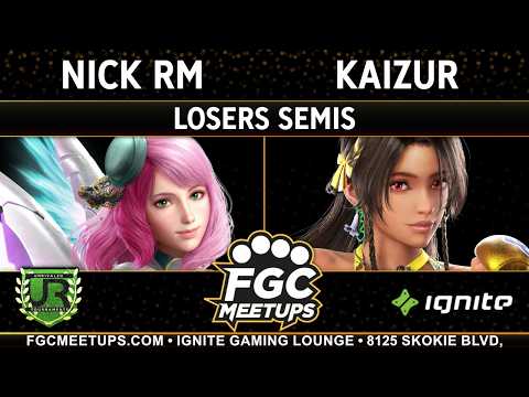 Nick RM (Alisa) vs Kaizur (Miary) - FGC Meetups 115 LOSERS SEMIS - T8