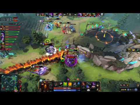 Miracle's Perspective - the incredible ES performance at the rosh pit | DreamLeague Season 20 #dota2