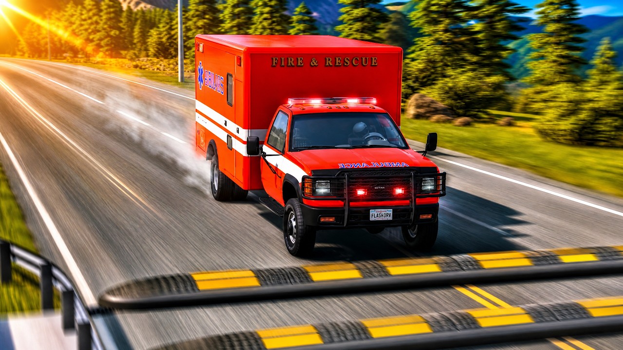 No Brakes, No Mercy: Trucks vs Speed Bumps