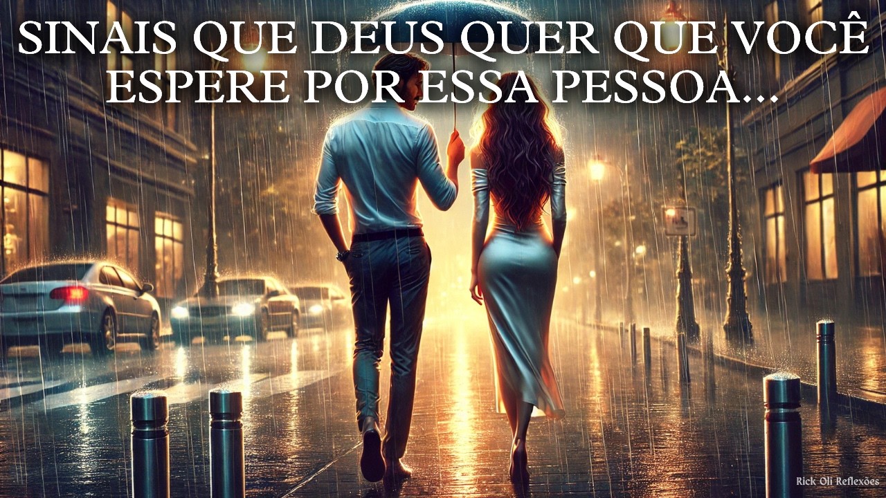 SINAIS QUE DEUS QUER QUE VOCÊ ESPERE POR ESSA PESSOA...