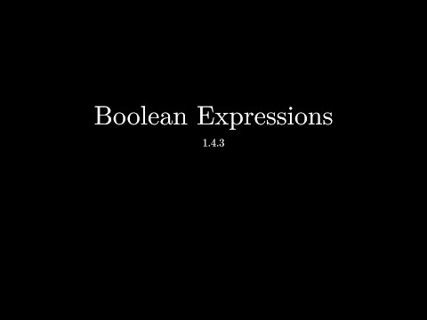 Boolean Expressions - Logic Laws (OCR Computer Science)