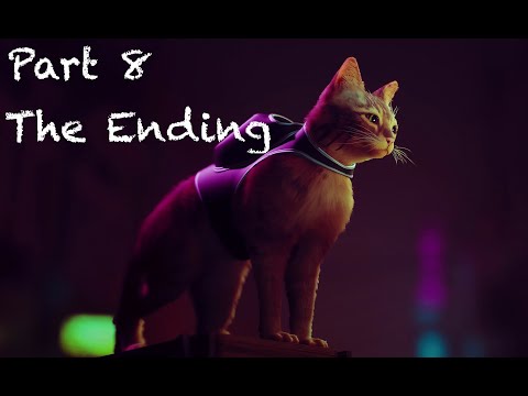 Stray - Walkthrough Gameplay Part 8 - ENDING - (FULL GAME) | No Commentary | PS5