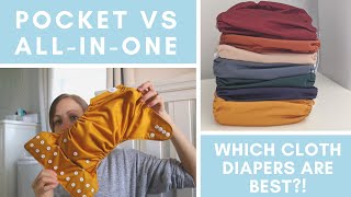 Pocket Diapers vs All-in-One Cloth Diapers | Which is Best for YOU?