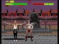Mortal Kombat 2 1993 Sega Mega Drive Ending Baraka