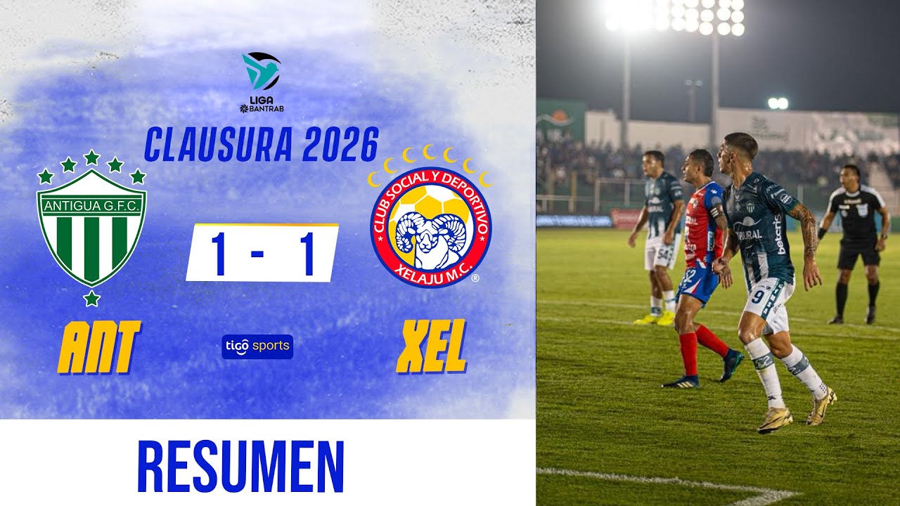 Antigua G vs CSD Xelajú MC Highlights