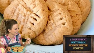easy peanut butter cookies without eggs and flour