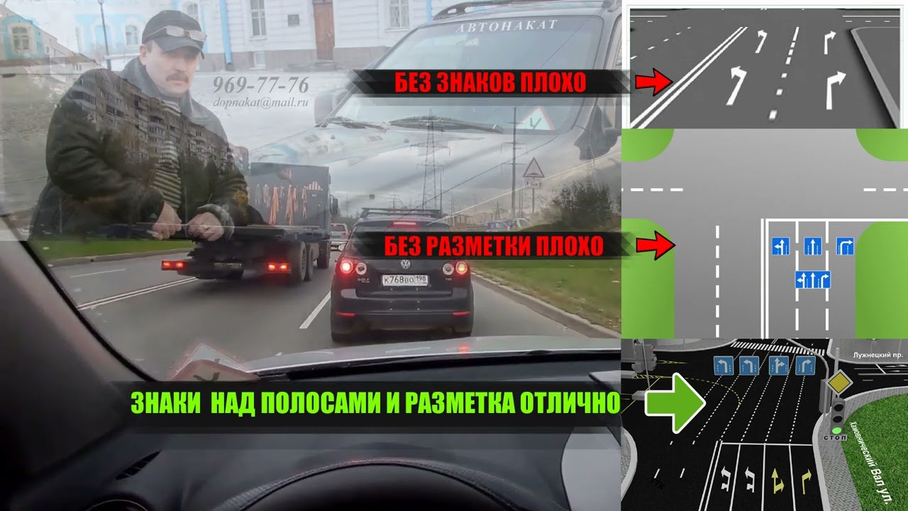 Кто дал команду в Питере, снять знаки на обочину...По его плану с мота упал авт
