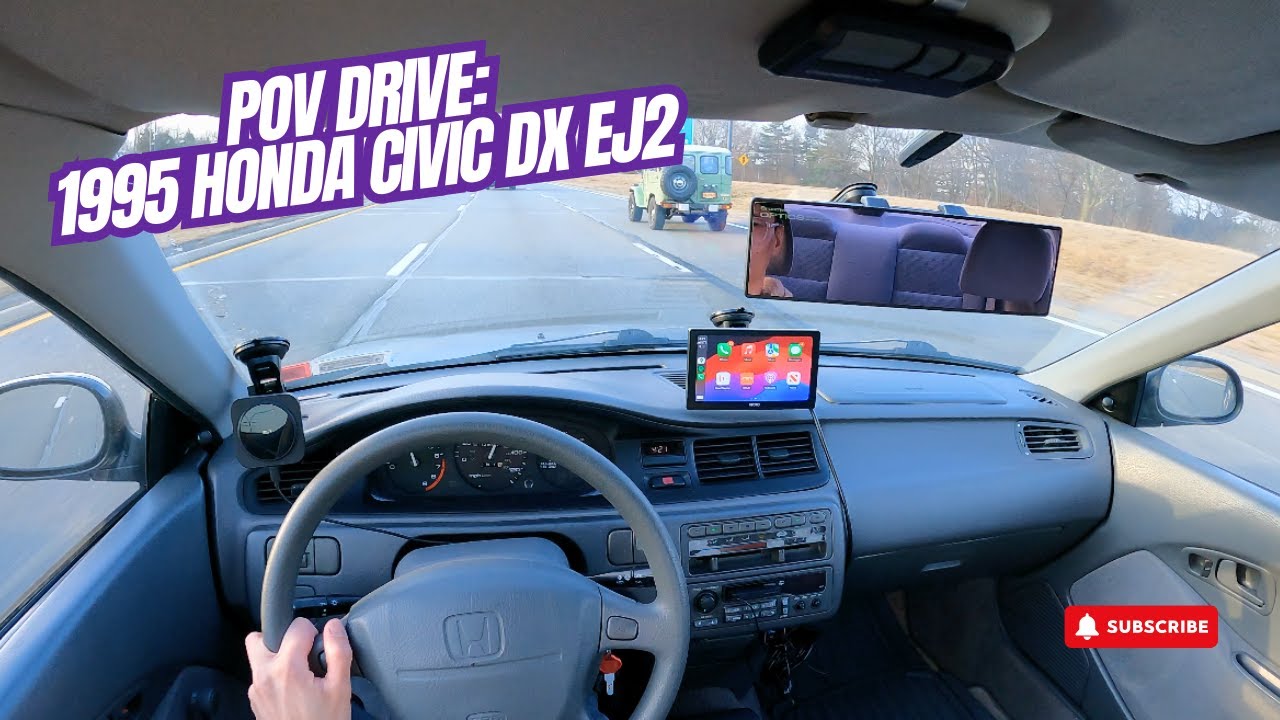1995 Honda Civic DX EJ2 - Stock - POV Drive - What's It Like ...