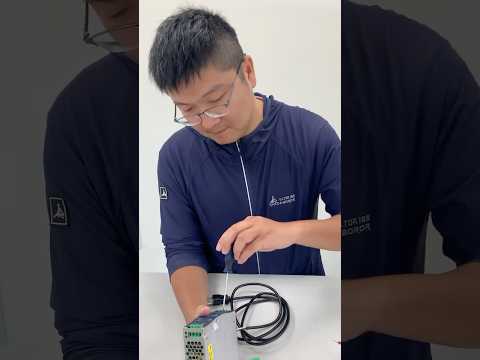 Industrial Ethernet switch wiring and DC power-up sequence in 50 seconds