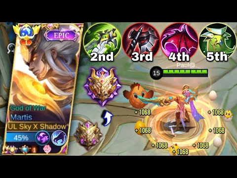 NEW BEST MARTIS LIFESTEAL BUILD 2023 🔥| MARTIS BEST BUILD - MLBB
