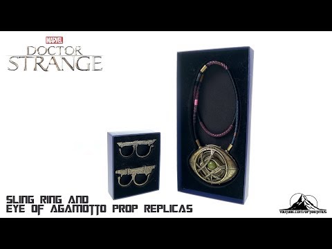 Optibotimus Reviews: Killerbody Doctor Strange Sling Ring and Eye of Agamotto Prop Replicas
