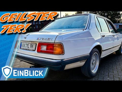 DAS ist ein ECHTER M! BMW 745i SA (1985) - In Südafrika wurde der 7er mit M1 Motor zur Superlimo!