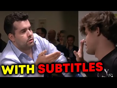 Magnus Carlsen DOESN'T WANT to DISCUSS the Game After The LOST Against Ian Nepomniachtchi