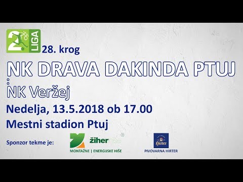 NK Drava Dakinda Ptuj - NK Veržej 6:0 (1:0) - 13.5.2018