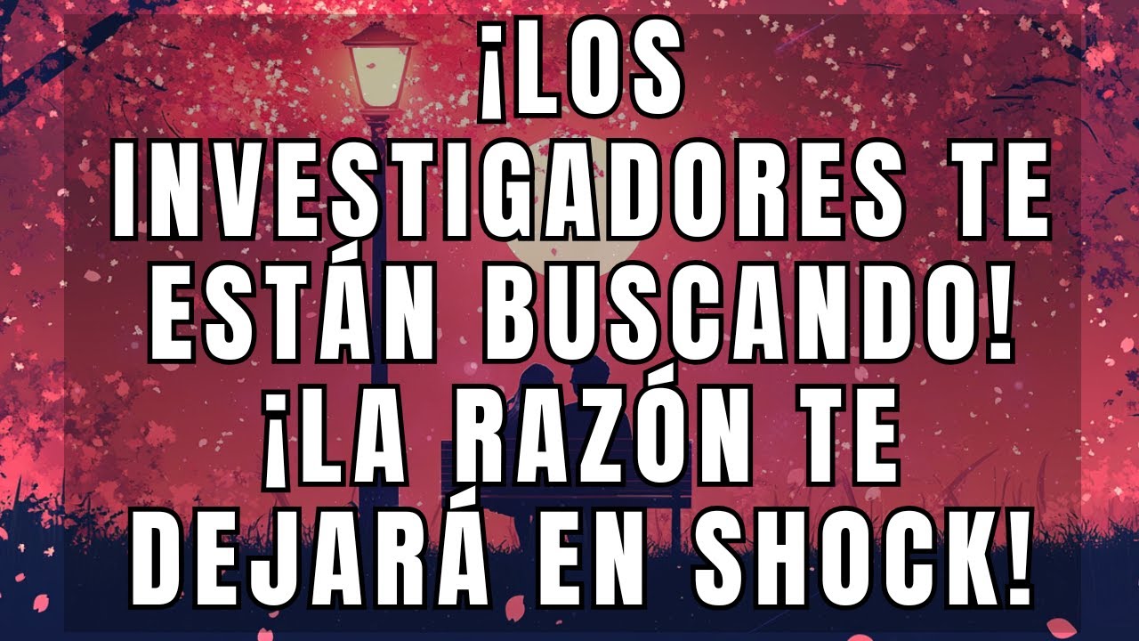 😨¡Los investigadores te están buscando! ¡La razón te dejará en shock! 🕵️‍♂️⚠️