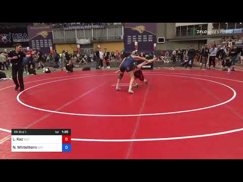 59 Kg Rr Rnd 1 - Larissa Kaz, Victory School Of Wrestling Vs Ngao Shoua Whitethorn, Victory School