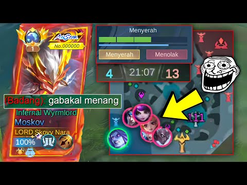 PALING NGERI! EPIC COMEBACK TERGILA!☠️ GLOBAL MOSKOV COMEBACK PALING MUSTAHIL! ~ MLBB