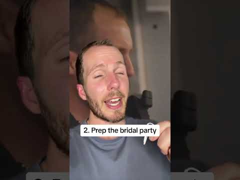 3 wedding mc tips for the bridal party entrance