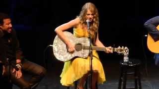 Taylor Swift performs "Love Story" at All for the Hall Los Angeles