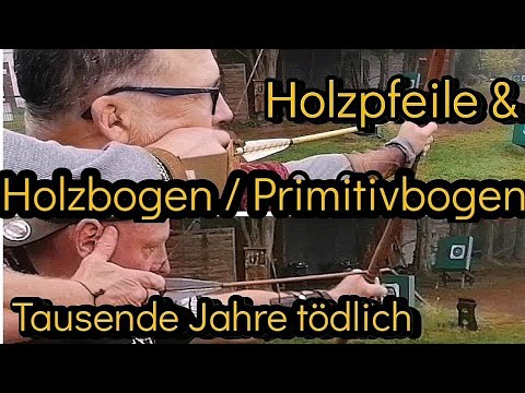 Wooden bow/primitive bow + wooden arrows. A high-tech weapon that has been successful for thousan...