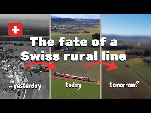 Swiss Branch Railway stuck in history Porrentruy - Bonfol