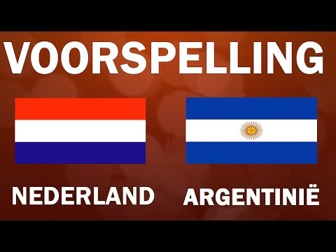 FIFA voorspelling WK 2014: Nederland - Argentinië