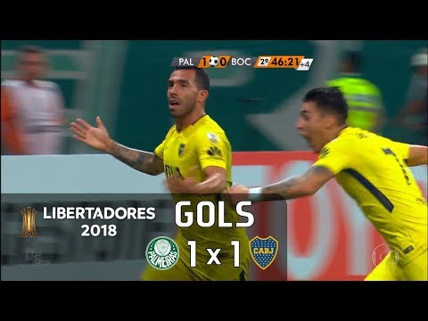 Palmeiras 1 x 1 Boca Juniors - Libertadores 2018 - Globo HD⁶⁰