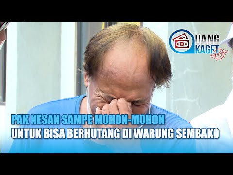 Pak Nesan Sampai Mohon mohon Untuk Bisa berhutang Di Warung Sembako | Uang Kaget