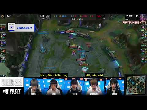 [Vietsub] Mic Check - EDG vs T1 - CKTG 2021 (16/10/2021)