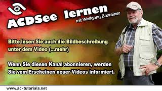 Eigene Wasserzeichen mit ACDSee erstellen!