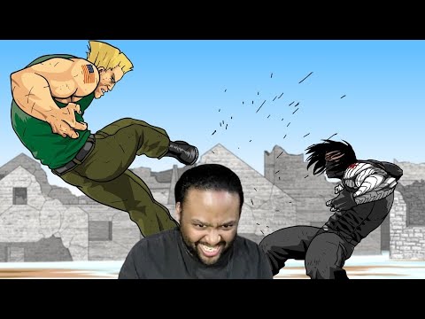 WINTER SOLDIER Vs GUILE Full Version - Super Soldiers Clash Reaction