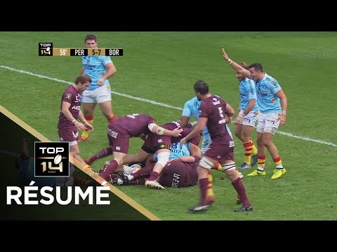 TOP 14 - Résumé Perpignan-Bordeaux: 11-22 - J11 - Saison 2018/2019