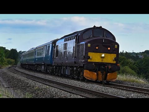 West Coast Railways, Class 37, 37668 & 37516 'Loch Laidon' #br #class37 #loco #railway #train #wcr