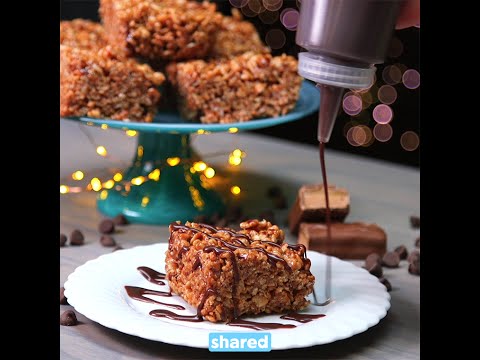 Mars Rice Krispie Squares