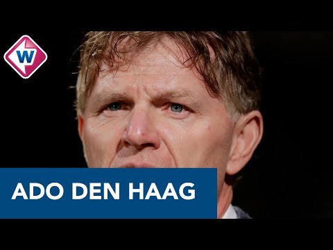 Fons Groenendijk na overwinning van ADO Den Haag op PEC Zwolle: 'Beetje gestolen' - OMROEP WEST