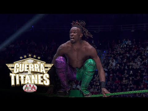 Laredo Kid vs. Je’Von Evans vs. Jack Cartwheel: AAA Guerra de Titanes 2025 highlights